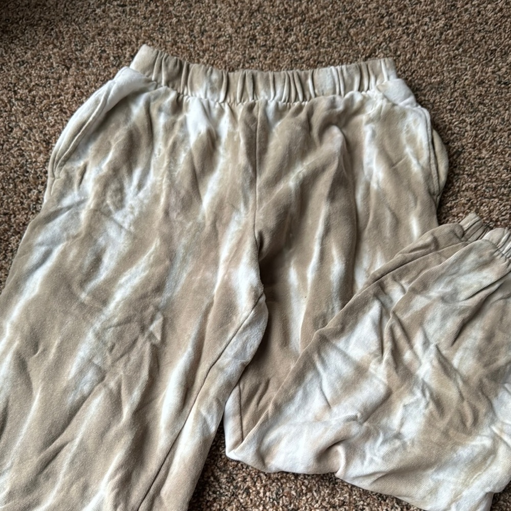Wild Fable Tan Tie-Dye Joggers